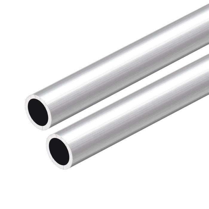Happy-MAP Tube Rond Aluminium 6063 300mm Longueur 12-13mm OD Sans
