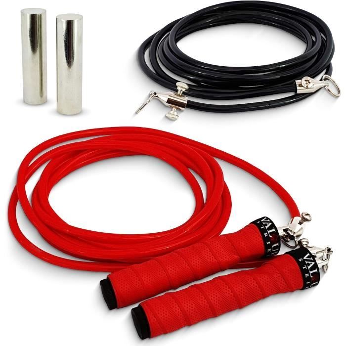 Corde à Sauter Lestée 1,3 Kg JurciCat – Fitness Intensif Hommes & Femmes, Renforcement Musculaire