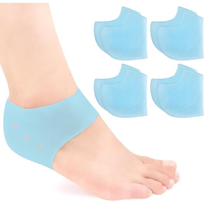 2 Paires Protege Talon, Protege Talon Silicone Respirant Protège Talons en  Gel pour Proteger Pied Arrière et Soulager La Douleur Pieds Sec :  : Hygiène et Santé