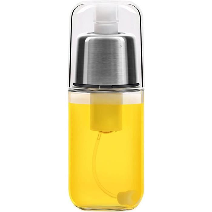 2 Vaporisateurs à Huile 200 Ml Avec Brosse – Pulvérisateur Cuisine Pour Huile D’olive, Vinaigre, Sauces – Contrôle Des Calories - 2