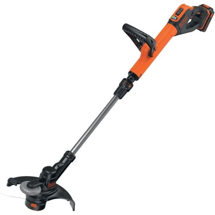 Lampe Torche LED BLACK+DECKER 18V - Tête Pivotante à 180°, Sans Fil, Neuve, Couleur Orange, Fabriquée En Chine