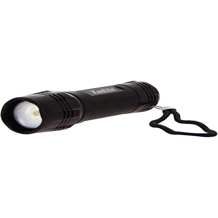 Mini lampe de poche Zoomable 3W, torche Portable