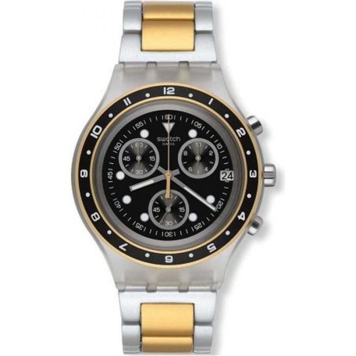 Montre Swatch Quartz – Affichage Analogique Bracelet Silicone et Cadran  SUJK131