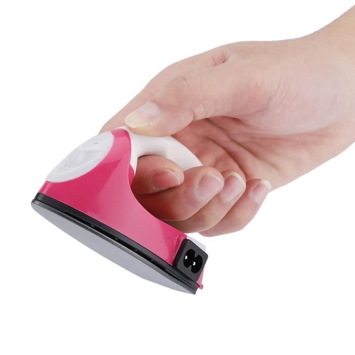 NIHY Mini Fer à Vapeur Portable – Voyage, Bricolage, Couture & Détails Précis Sur Vêtements & Artisanat