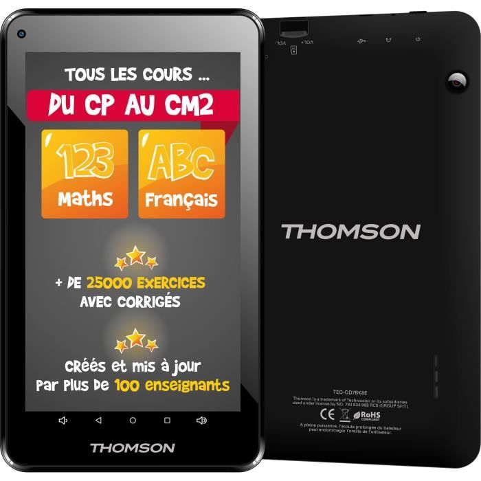  Tablette Tactile TEO-QD7BK8E 7" - Processeur