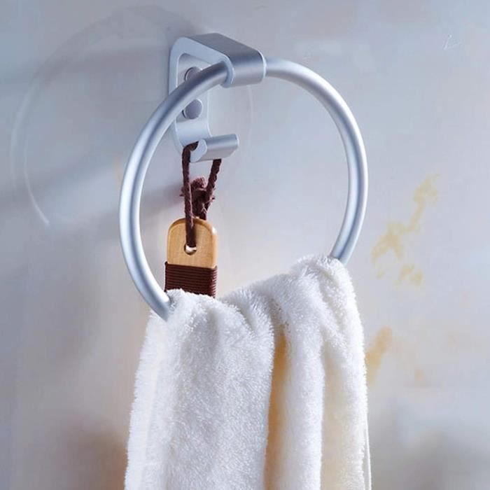 Ensemble de 4 barres porte-serviettes de salle de bain, porte
