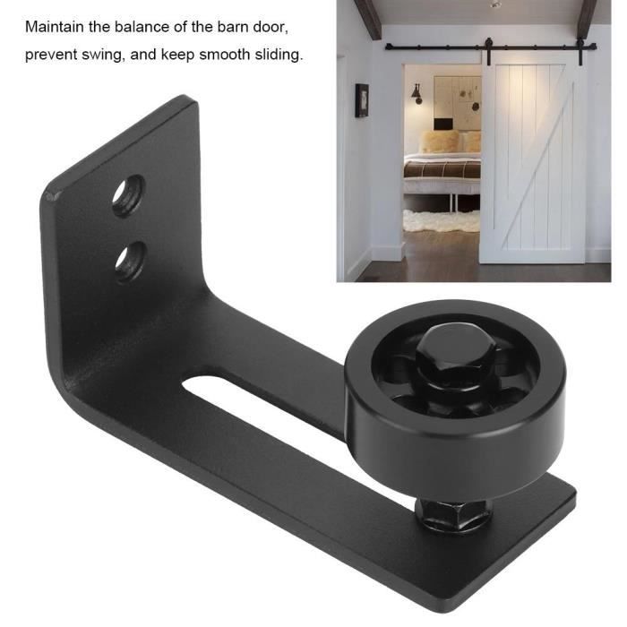 EJ.life Guide De Sol Pour Porte De Grange En Acier Au Carbone Avec