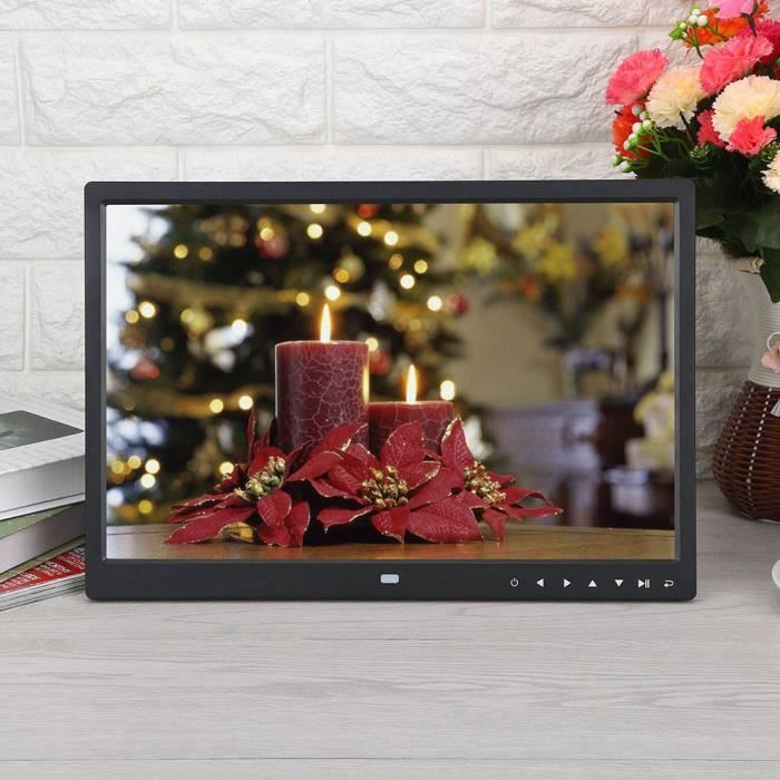 Cadre photo numérique 15 pouces hd grand ecran vidéo electrique images lecteur En Stock SIE