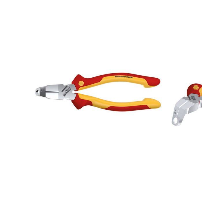 Pince WIHA TRICUT PRO VDE 170MM 3 Fonctions : Coupe/Dégaine/Denude - 38552
