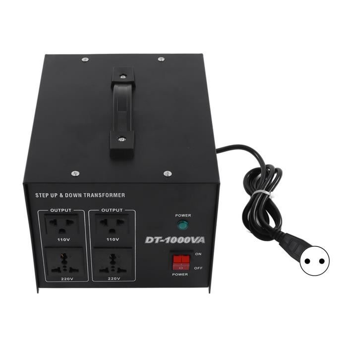 Convertisseur De Tension 110V à 220V 100W - Pour Appareils US En Europe, Neuf