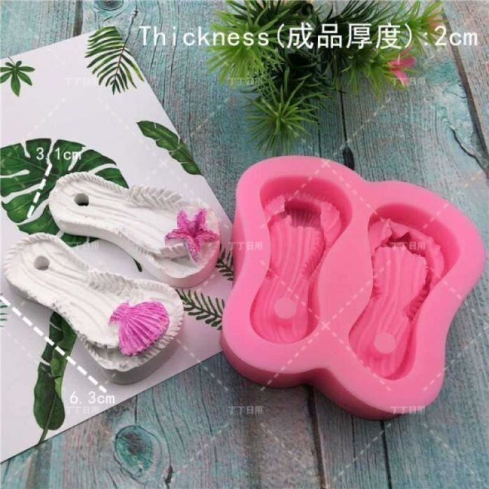 Moule En Silicone Forme Hache Pour Décoration Gâteaux - 6.5x6 Cm, Résistant -40°C à 230°C, Pour Fondant, Chocolat, Argile Polymère