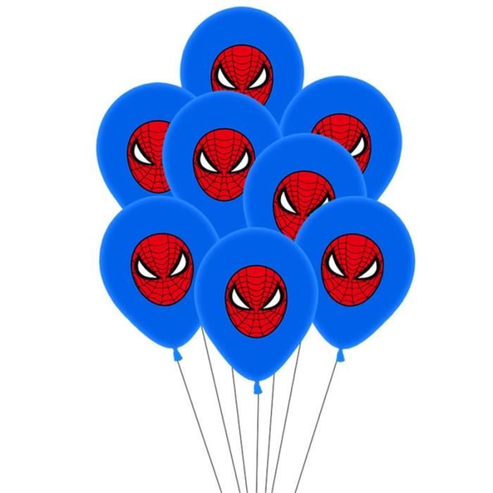 6 x spiderman marvel latex 11" ballons décoration fête