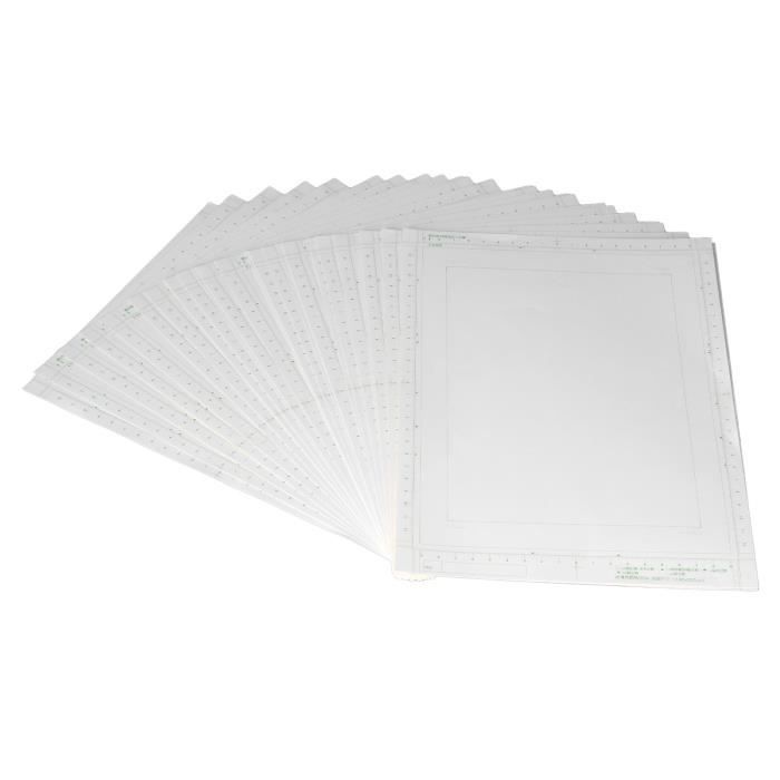 Zerone papier à dessin en vrac Papier à dessin Traitement de la colle