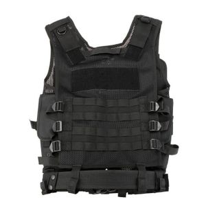 Gilet Tactique Sans Manches Pour Homme - Pour Airsoft, Paintball, Outdoor - Réglable, Multi-poches - Style Militaire