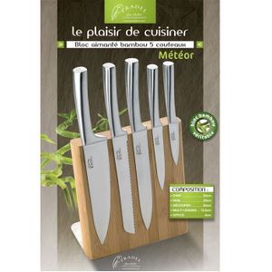 couteau pradel laiton 105 mm 6 pièces