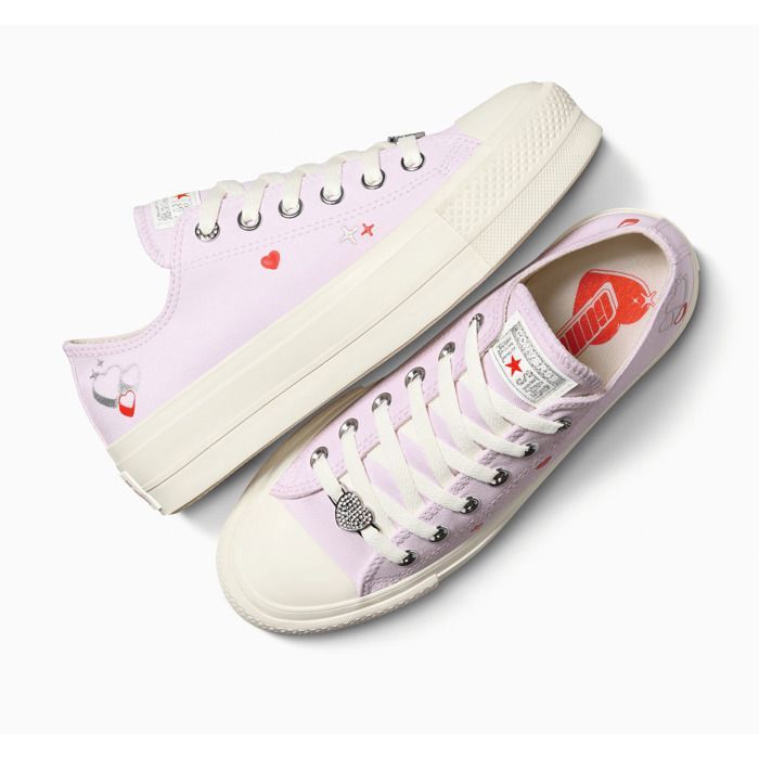 Converse femme rose Cdiscount