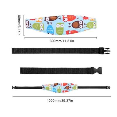 RTRTGS Lot De 3 Appuie-têtes Enfants Pour Voiture – Confort Sécurité Siège Auto, Réglables, Motifs Animaux Mignons