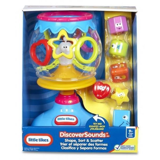 Little tikes discover sounds shape sort and scatter deals