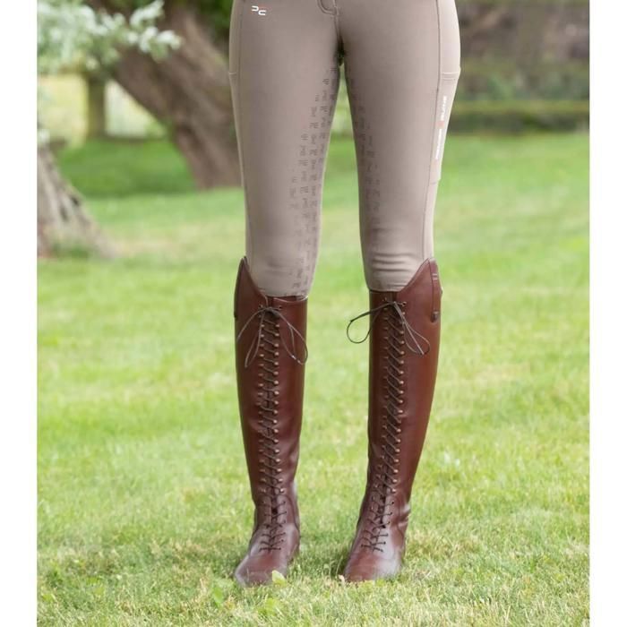 Bottes équestres En Cuir Treadstone Pour Femme - Pointure 5 - Lacets - Occasion Bon état