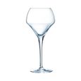 6 verres à vin rouge et blanc 37cl Open Up - Chef&Sommelier - Cristallin design original 30% plus résistant-2