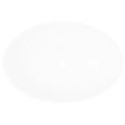 Luxueux Magnifique- Lavabo salle de bain-Vasque à poser Evier en forme ovale Céramique 40 x 33 cm Blanc-2