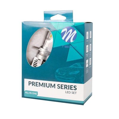 Pack De 2 Ampoules LED H7 50W 5000 Lumens - 6500K Blanc Froid - Avec Ventilateur - MTECH