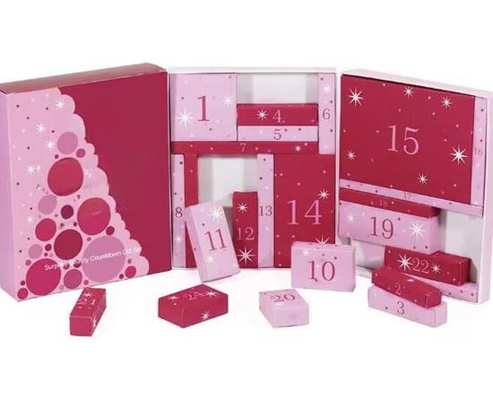 Calendrier de L'Avent de Maquillage, Calendrier de L'Avent Wow Beauty 2024, Calendrier de Compte À Rebours de Noël avec 20 Surprises Rouge À Lèvres Calendrier de L'Avent de Maquillage, Calendrier de L'Avent Wow Beauty 2024, Calendrier de Compte À Rebours de Noël avec 20 Surprises Rouge À Lèvres