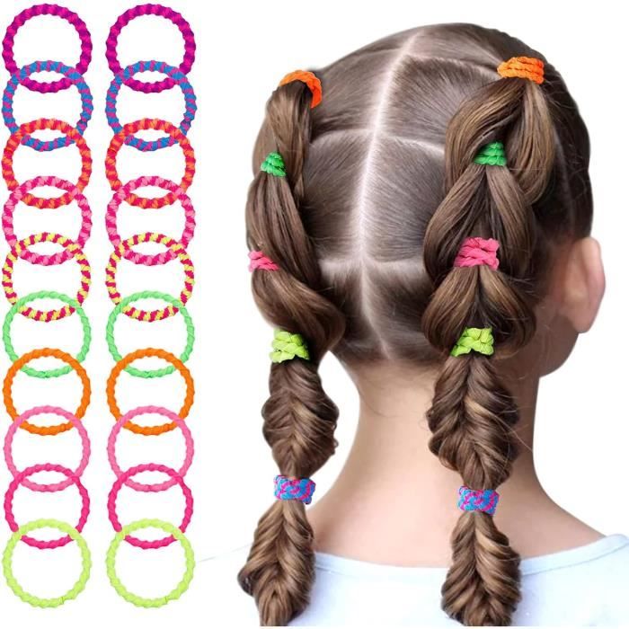 Élastiques à Cheveux Rouges. Bobbles Pour Cheveux Pour Filles. Accessoires Pour Cheveux En Perles Rouges. - France