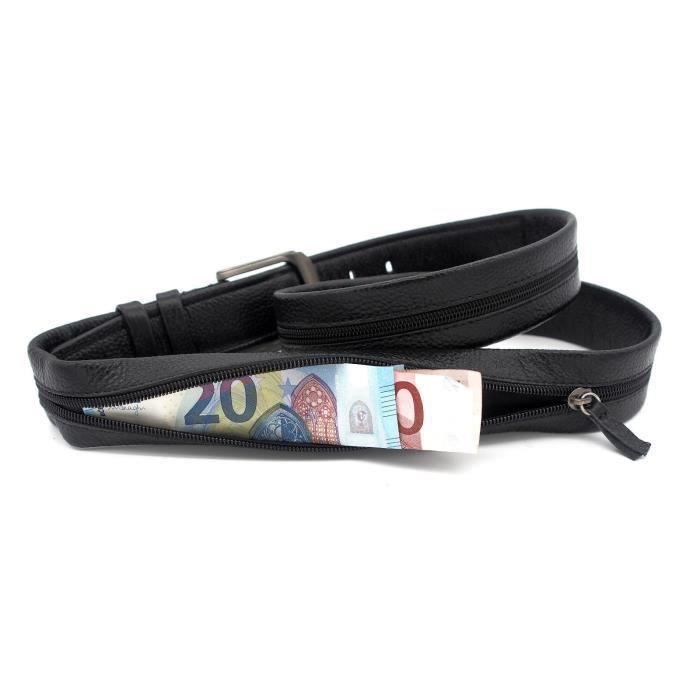 Ceinture porte billet cuir top