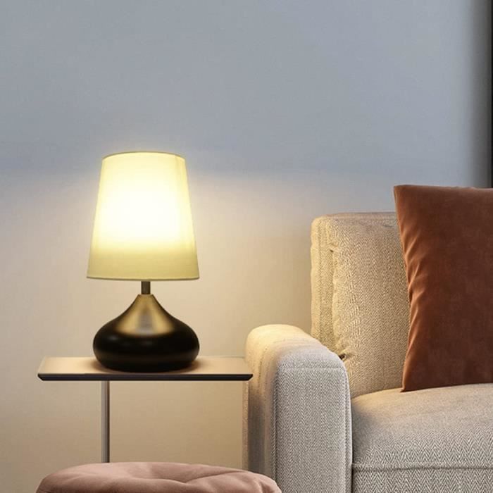 LIWI-Lampe chevet LED tactile à intensité variable - 3 modes - Style  nordique - 3 W - Moderne - Simple Touch - le salon, la ch[328] - Cdiscount  Maison