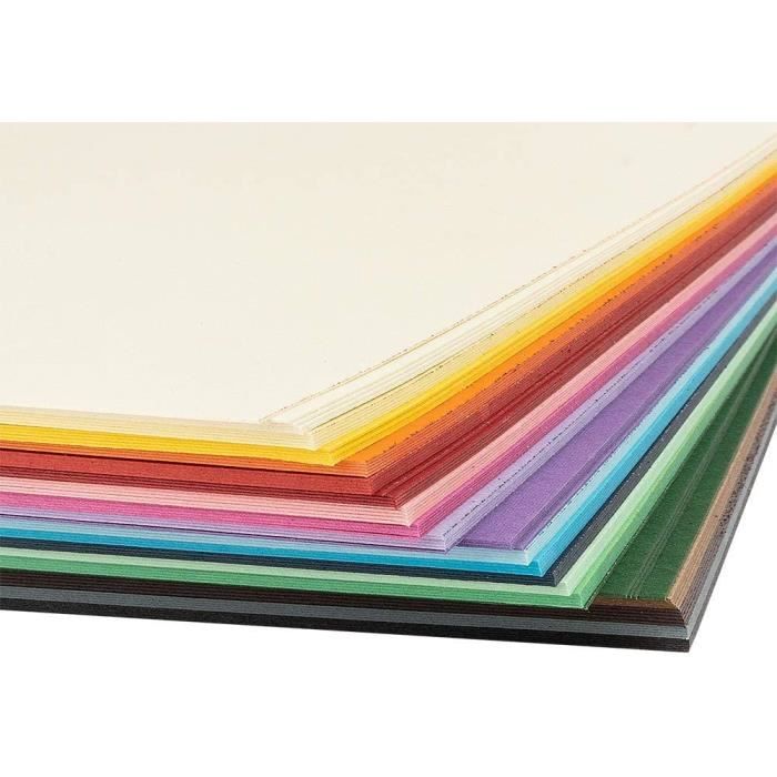 Carton De Reliure A4 - Lot De 5 - Épaisseur 2 Mm, 1230 G/m² - Couleur Gris/marron