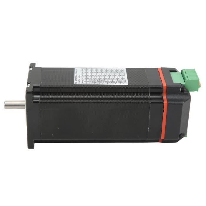 Kit Servo Pilote Hybride NEMA34 - Moteur Pas à Pas 12.5 NM Boucle Fermée - Avec Alimentation - Modèle HSC86H+86HS156ES - Courant 6A