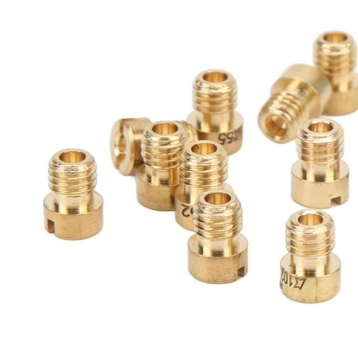 Gicleur Dellorto Phva 17.5 Kit 25 Gicleurs Principaux Carburateur 55-115 M5 | Remplacement Pour Dellorto PHBG SHA SHB Gicleur Pwk