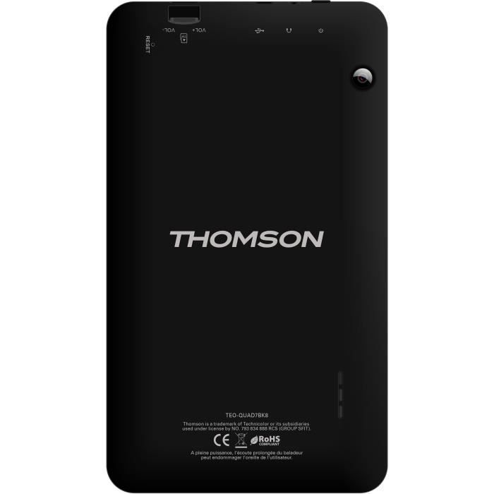  Tablette Tactile TEO-QD7BK8E 7" - Processeur2