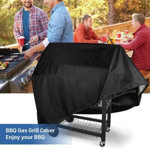 Noir Housse De Protection Pour Barbecue - 105 X 65 X 115 Cm