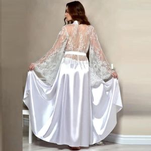 Chemise De Nuit Femme Manches Longues – Imprimé, Douce En Rayonne/élasthanne – Ample, Chaude, Pour La Maison Ou Cadeau