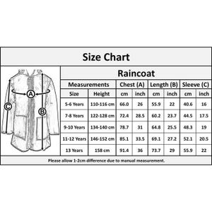 Trench,Manteau De Pluie Long Et Transparent Pour Hommes Et Femmes