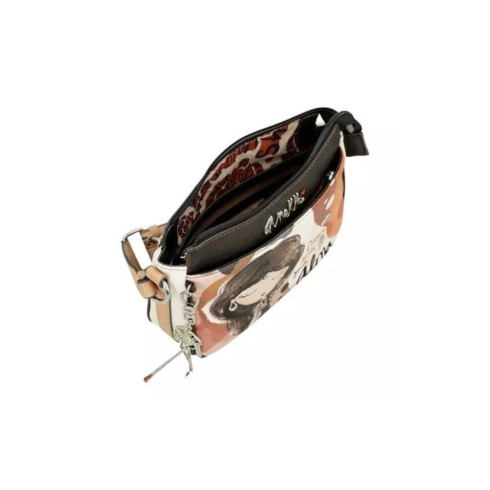ANEKKE Grand Sac à Épaule Land – Berry Maroquinerie