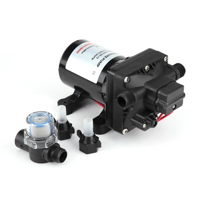 Pompe à Transfert Auto-amorçante 24V DC - Pour Diesel, Huile, Caravane, Camion - Neuf