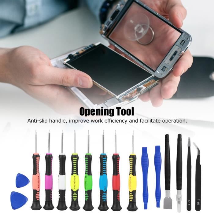 Outils de Réparation de Téléphone, Kit D'outils 13 en 1 Démontez