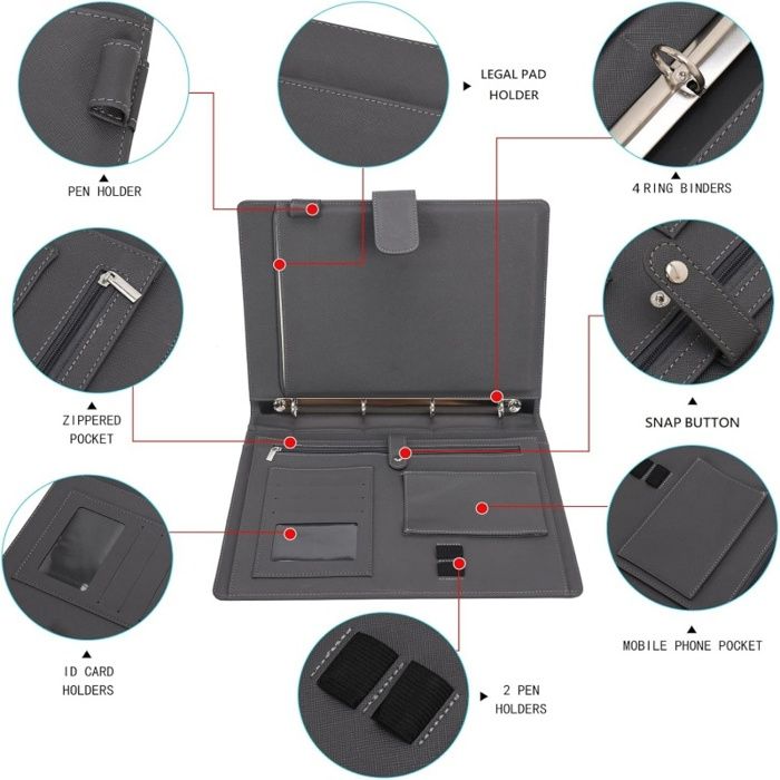 Porte Documents Porte-bloc, Mymazn Range Documents Porte-bloc