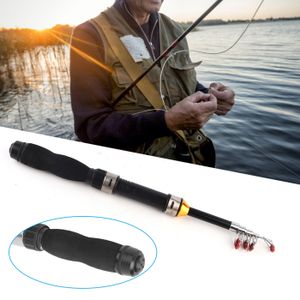 Canne A Peche Lancer Canne à Pêche De Voyage En Carbone Portable
