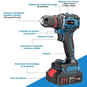 Chargeur batterie perceuse 24V Cdiscount