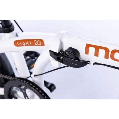 ROGONPDK Vélo pliant 20 pouces pour adulte - 6 vitesses - Double frein en V - Hauteur réglable - Blanc - Pour camping et ville - Avec garde-boue ROGONPDK Vélo pliant 20 pouces pour adulte - 6 vitesses - Double frein en V - Hauteur réglable - Blanc - Pour camping et ville - Avec garde-boue