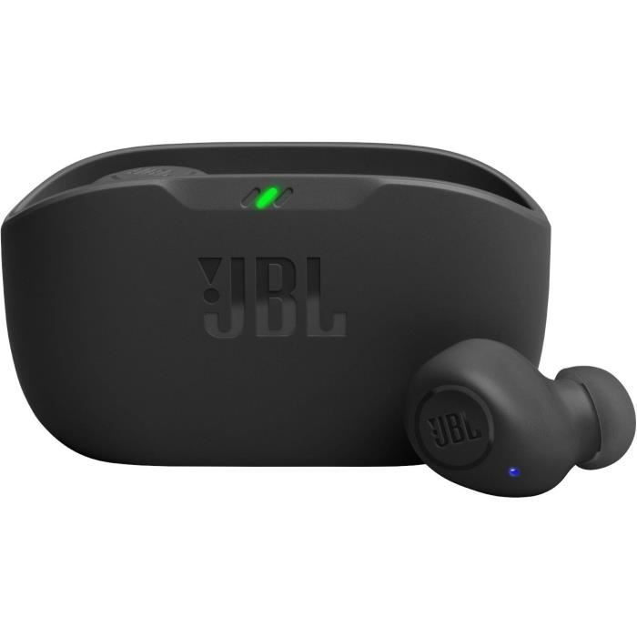 JBL Wave 100 Noir - Ecouteurs sans fil, Son JBL Deep Bass, 20h d'autonomie,  Appels mains libres, Technologie Dual Connect - Cdiscount TV Son Photo