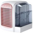 CLIMATISEUR MOBILE Mini climatiseur Portable humidificateur Purificateur USB Bureau de Bureau Ventilateur de Refroidisseur d'ai374
