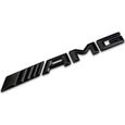 1pcs pour AMG logo haut de gamme Sticker de corps en métal haut de gamme Décoration extérieure Automobile Emblem Badge Badge Décalqu-0