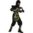 Déguisement ninja militaire garçon - Marque - Modèle - Orange - Polyester - Intérieur-0