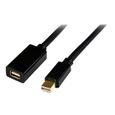 STARTECH Câble d'extension vidéo Mini DisplayPort de 91 cm - Rallonge Mini DP vers Mini DP - M/F - 4K-0