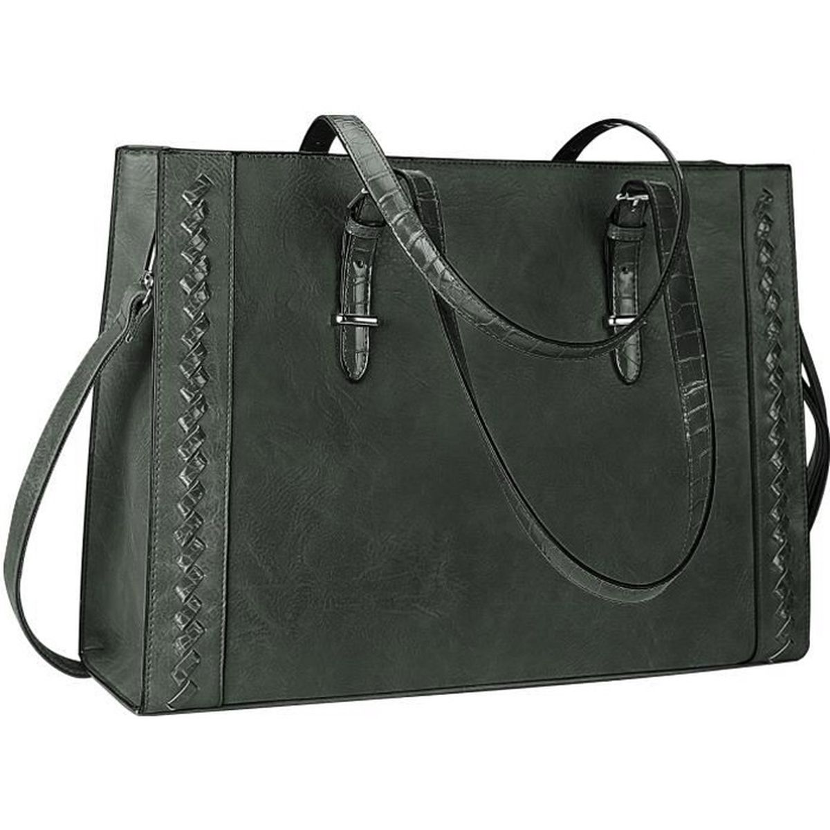 Lycee Sac A Main Pour Les Cours Lubardy Sac Cabas Femmes Sac à Main PU Cuir Grand Capacité Sac Ordinateur  Portable Sac a Main pour Les Cours Lycee 15.6 Pouces Vert - Achat / Vente  Lubardy Sac Cabas Femmes Sa - Cdiscount